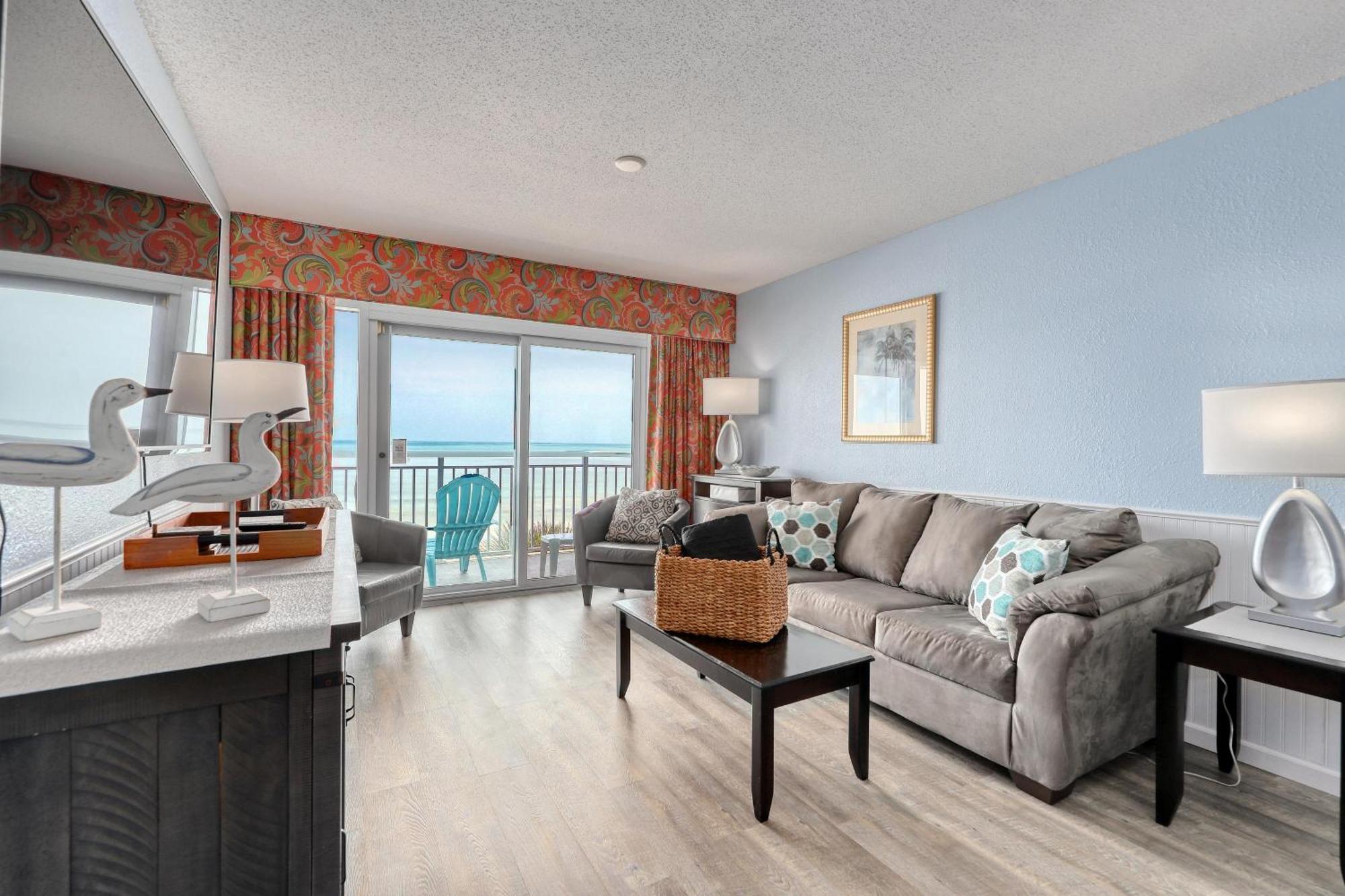 Вилла 2007 S Ocean Blvd, 0406 - Ocean Front Sleeps 10 Миртл-Бич Экстерьер фото