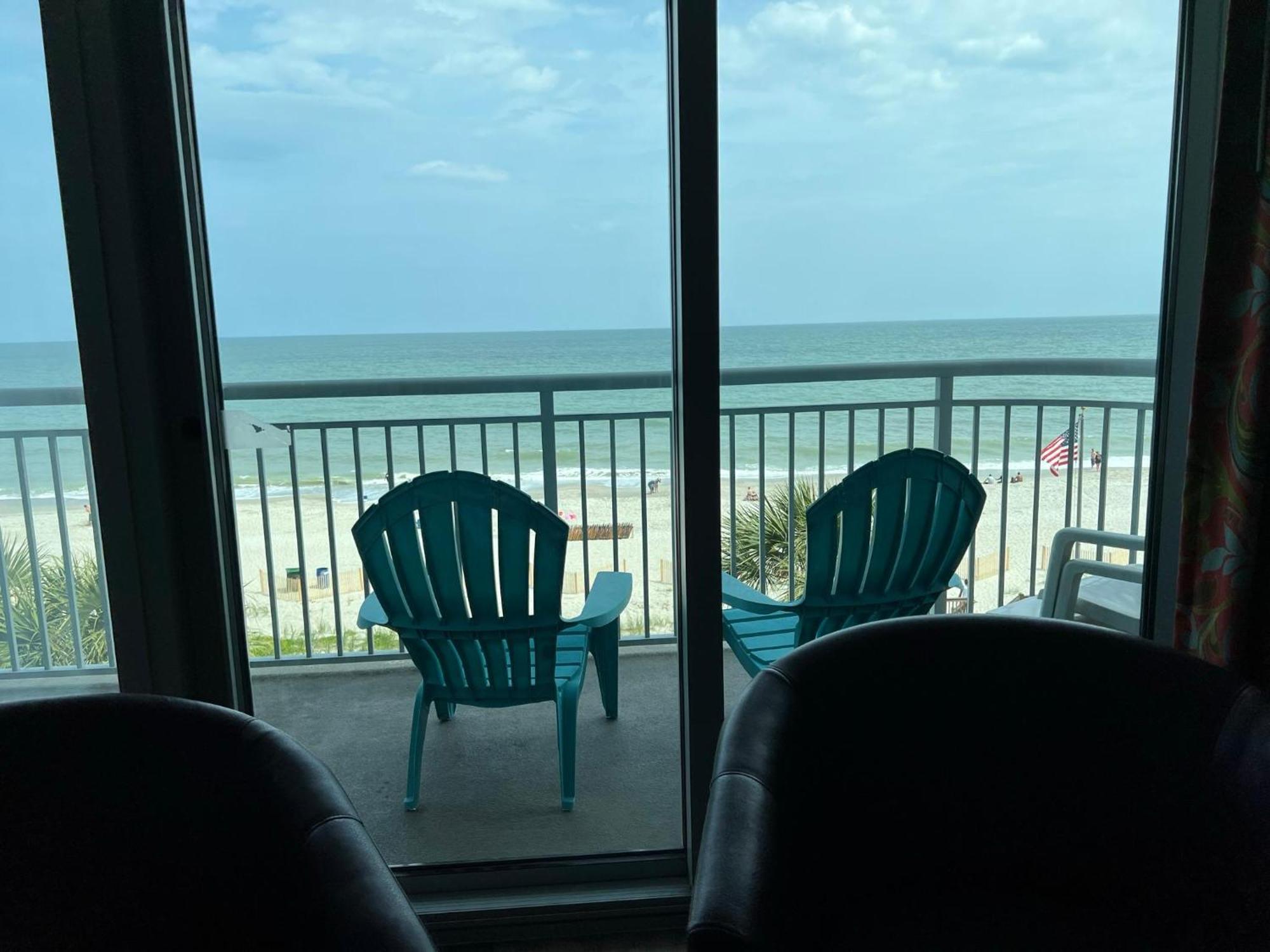Вилла 2007 S Ocean Blvd, 0406 - Ocean Front Sleeps 10 Миртл-Бич Экстерьер фото